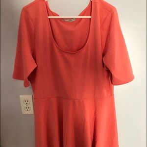 Maurices Fit and Flare Dress. Short sleeved.